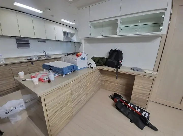 성북구 아파트 싱크대 현장 사진 1